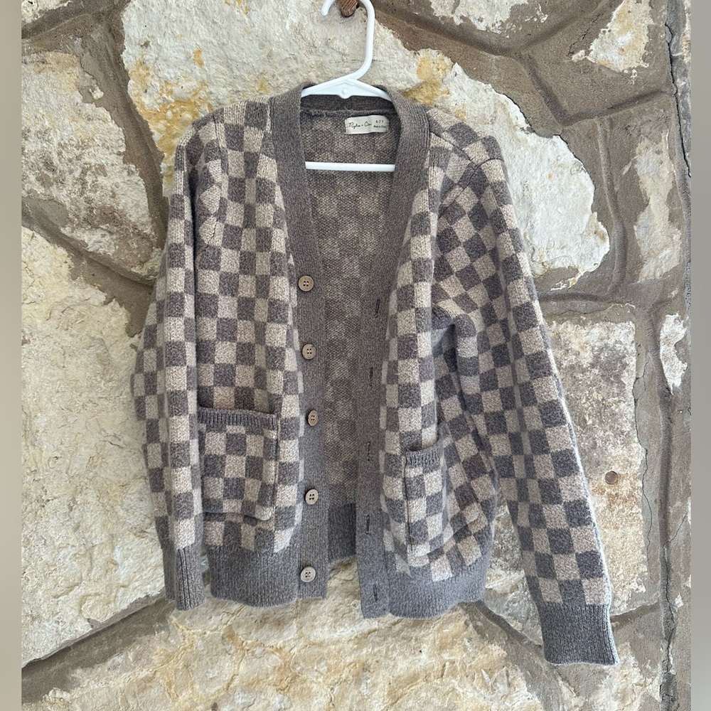 BOYS Rylee + Cru Cardigan size 6-7 - Picture 3 of 5